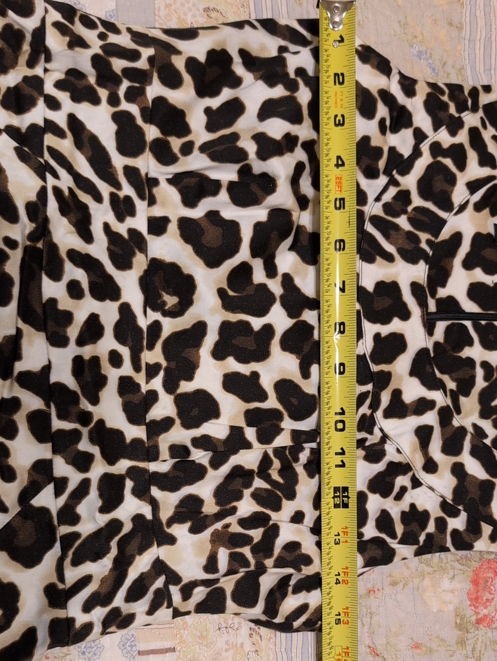 Jones New York Signature Animal Print Sleeveless Stretch Dress - Picture 8 of 10